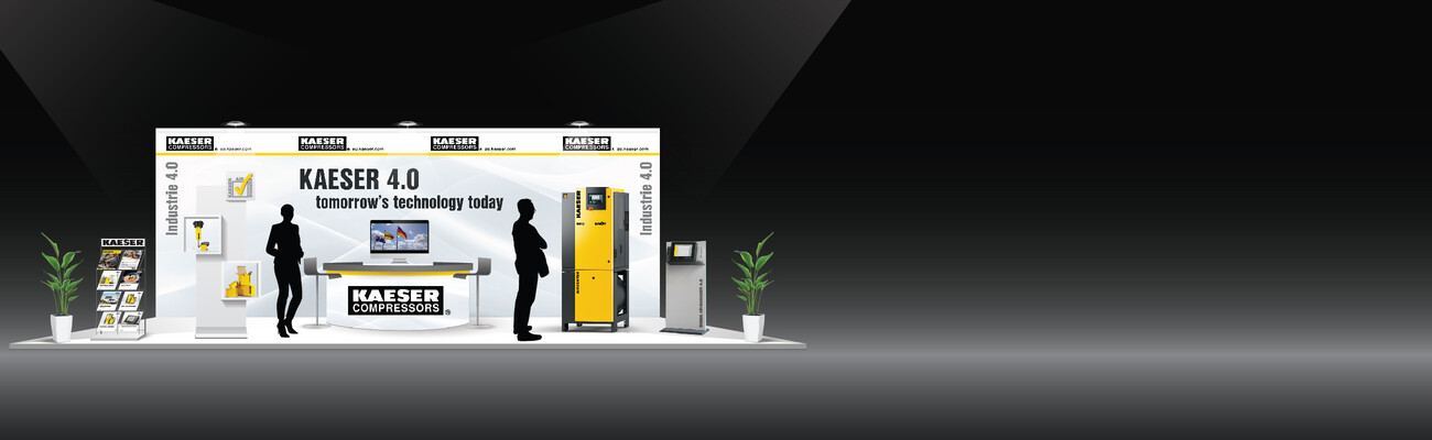 Kaeser Compressors virtual stand at AWISA 2020