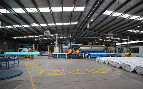 Kaeser Compressors reference project: Geofabrics manufacturing plant in Albury, NSW