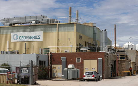 Kaeser Compressors reference project: Geofabrics manufacturing plant in Albury, NSW