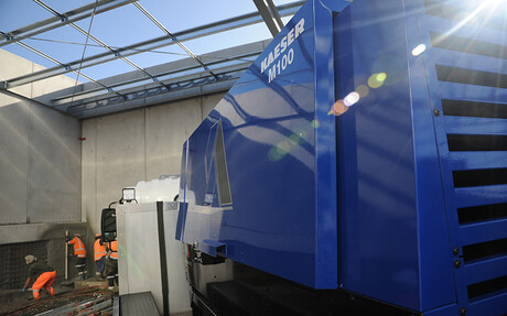 Kaeser Mobilair at Shotcrete