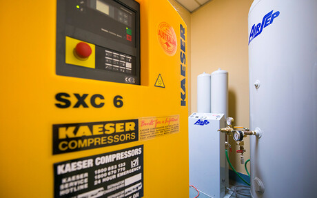 Kaeser compressor at RSPCA Burwood East