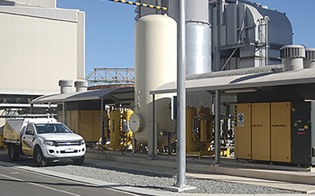 Kaeser compressors at Kwinana Power Station
