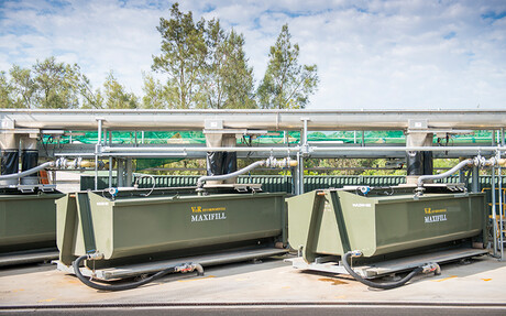 Kaeser compressors at Malabar WWTP
