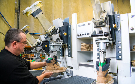 Kaeser Compressors reference project: Compressed air is an essential utility required in many stages of the manufacturing process at Victor Footwear