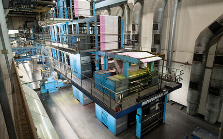 The printing presses at News Corp Australia’s Adelaide print centre