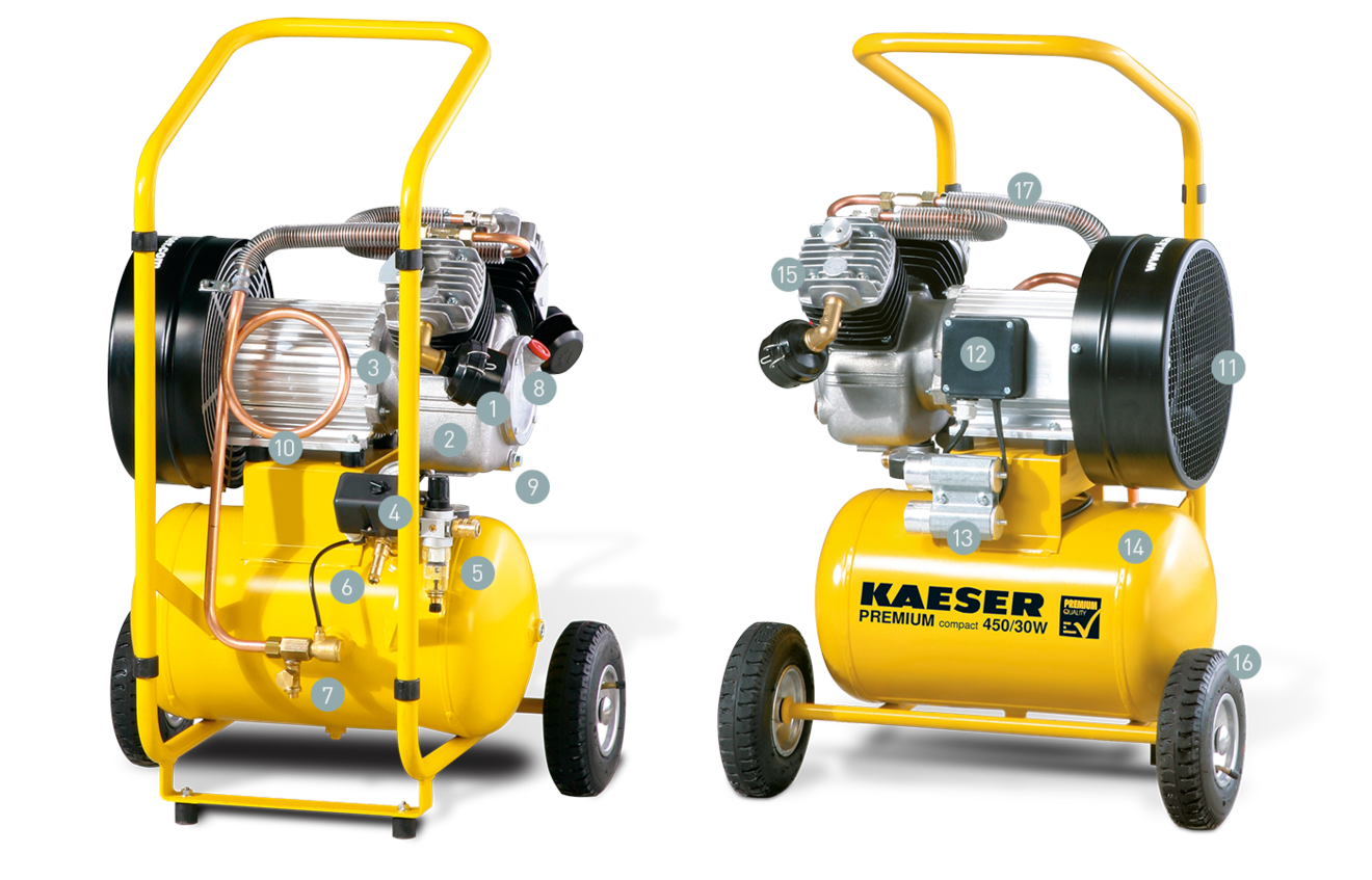 PREMIUM series reciprocating compressors KAESER COMPRESSORS