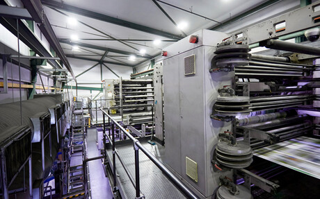 Kaeser Compressors reference project: Compressed air is an essential utility required at Stuff's print plant in Petone