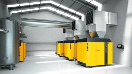 KAESER Know How blog post: 3 tips for planning optimal compressed air station ventilation
