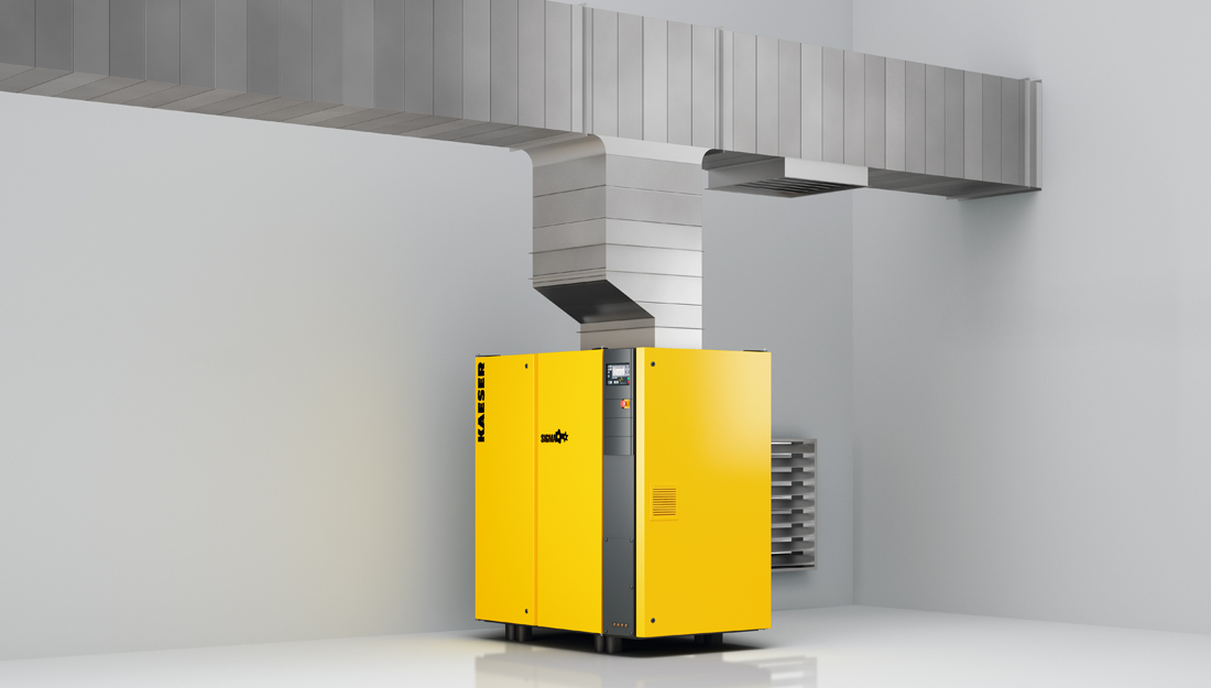 Turn your compressors into an energy source with heat recovery - KAESER  Know How blog
