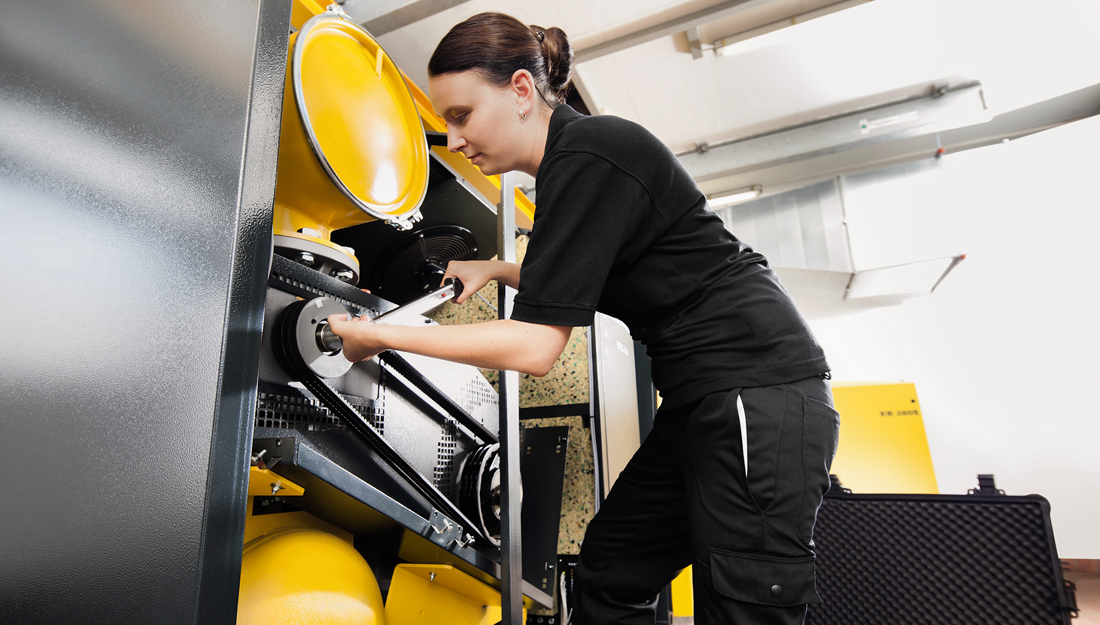 What really happens when compressed air servicing is neglected KAESER